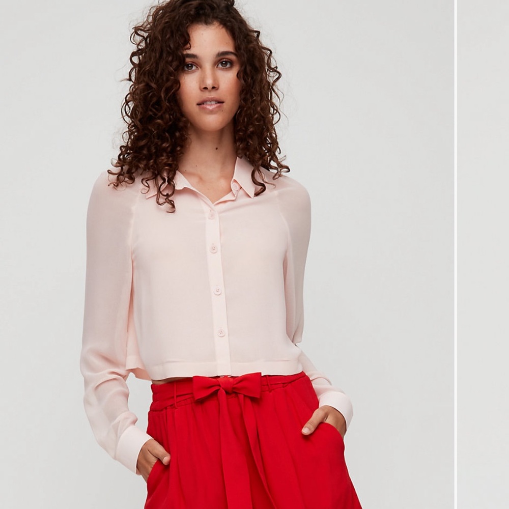 Aritzia Henrietta blouse - size S